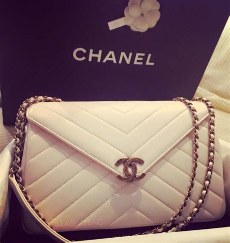 chanel white chevron flap bag|Chanel Chevron shoulder bag.